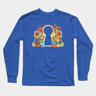 keyhole Long Sleeve T-Shirt